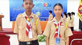 Siswa SMAN Welaus yang mengikuti kegiatan Jambore On The Air (KOTA) dan Jambore On The Internet (JOTI) Kwarda NTT 2026/ist/ML/Timornesia 