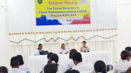 Kunjungan tim visitasi Kemenkes RI untuk pembangunan gedung Cathlab program KJSU-KIA/ist/Timornesia 