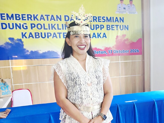 Direktur RSUPP Betun dr. Oktelin Kurniawati Kaswadie, MM., FISQua/ist/Timornesia 