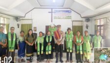 Minggu Kasih di Weliman, Kapolres Malaka Ajak Jemaat Jaga Keharmonisan dan Kamtibmas/ist/Humas Polres Malaka/Timornesia